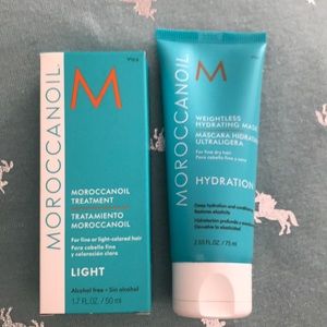 New Moroccanoil Light  & Weightless Hydrating Mask